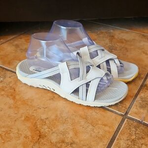 Skechers Women's Leather Outdoor Lifestyle Sandals